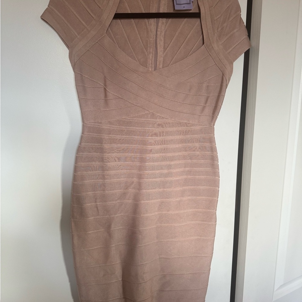 Herve Leger bandage dress